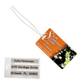 Recycled Standard Write-on Surface Luggage Bag Tag (4 Color Process)